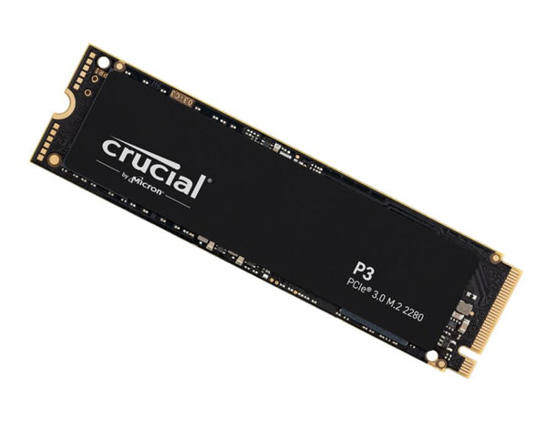 Crucial P3 1TB Gen3 NVMe SSD 3500/3000 MB/s R/W 220TBW 650K/700K IOPS 1.5M hrs MTTF Full-Drive Encryption M.2 PCIe3 5yrs ~CT1000P3PSSD8