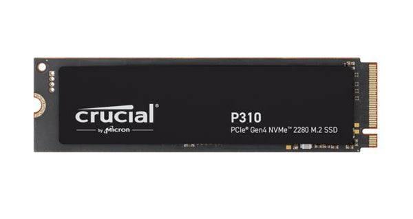 Crucial P310 4TB Gen4 2280 NVMe SSD 7100/6000 MB/s R/W 800TBW 1000K/1000K IOPS 1.5M hrs MTTF Full-Drive Encryption M.2 PCIe4 5yrs ~CT4000P3PSSD8