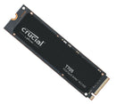 Crucial T705 1TB Gen5 NVMe SSD - 13600/10200 MB/s R/W 600TBW 1400K IOPs 1.5M hrs MTTF DirectStorage for Intel 14th Gen & AMD Ryzen ~CT1000T700SSD3