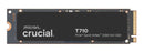 Crucial T710 2TB PCIe Gen5 NVMe 2280 SSD - 14500/13800 MB/s R/W 1200TBW 2.3M IOPs 1.5M hrs MTTF with DirectStorage for Intel & AMD 5yrs