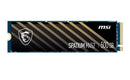 SPATIUM M452 PCIe 4.0 NVMe M.2 500GB, M.2 2280, PCIe Gen4x4 NVMe 1.4, 3D NAND, Phison E29T, 3600/3100 MB/s, 150TBW, 5Y Wty