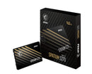 MSI SPATIUM S270 SATA 2.5' 960GB, PHISON S11, 3D NAND, SATA III 6Gbps, Sequential Read up to 500MB/s, Sequential Write up to 450MB/s, 250 TBW, 5Y WTY