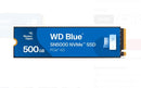 Western Digital WD Blue SN5000 NVMe™ 500GB SSD M.2 2280, 5,000MB/s R 4,000MB/s W, 460K IOPS R / 770K IOPS W, PCIe Gen4 x4, 5-Y Warranty