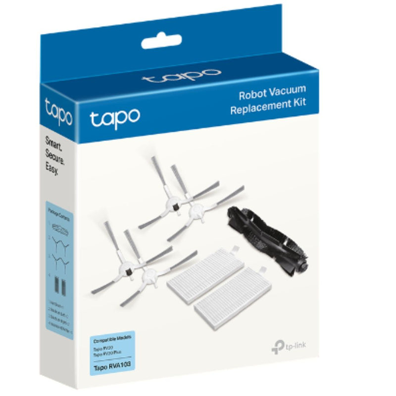 TP-Link Tapo Tapo RVA103 Tapo Robot Vacuum Replacement Kit, Compatible Models: Tapo RV20, Tapo RV20 Plus