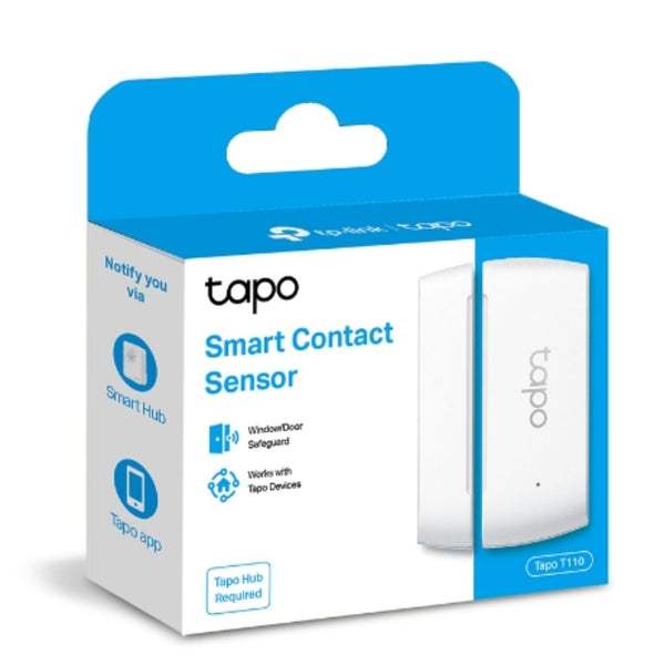 TP-Link Tapo Smart Contact Sensor, Window/Door Safeguard, Instant App Notification, Smart Action Support (Tapo T110)