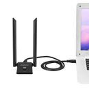 Simplecom NW628v2 AX1800 Dual Band WiFi 6 USB Adapter with 2x 5dBi High Gain Antennas