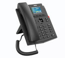 Fanvil X302-2 Wire IP Phone, 2.4-inch Color, RJ11 Interface and Supports 2-Wire Power, HD Voice, 6-Party Conferencing, 4 SIP Accounts