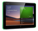 Yealink Roompanel Android based Scheduling Panel 8-inch, flush mount kit for wall or glass, 20° Tilt, PSU included, Yealink Platform, Microsoft Teams,