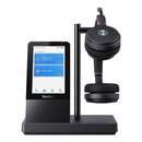 Yealink WH66 Dual UC DECT Wireless Headset,UC Workstation,HDVoice, 2-Mic Noise Cancellation&330° Adjustable, Leather Ear Cushions,Teams&Zoom Certified