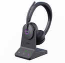 Yealink WH68 Dual Teams DECT & Bluetooth  Wireless Technology, 4-Mic Hybrid ANC, 4-Mic Noise Cancellation, All-Day-Wearing Comfort