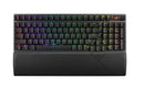 ASUS ROG STRIX SCOPE II 96 WL Storm Switch NX Wireless Gaming Mechanical Keyboard, Tri-mode Connection, Streamer Hotkeys, PBT Keycaps, Clicky