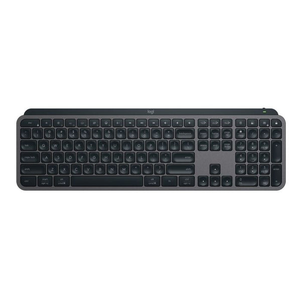 Logitech MX KEYS S Wireless ILLUMINATED Keyboard/ Rechargeable Li-Po (1500 mAh) battery Graphite  1-Year Limited Hardware Warranty