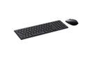 RAPOO 9320M Bluetooth 4.0, 5.0 + 2.4G  Wireless Multi-mode Keyboard Mouse Combo, Aluminium Base, 2400 DPI, 10M Range, Compact Black Retail Pack