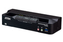 Aten Desktop 2-Port USB 3.0 8K DisplayPort Dual-Display KVMP™ Switch, Up to 7680 × 4320 @ 60 Hz, 5120 × 2880 @ 60 Hz (Cables included)