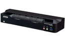 Aten Desktop 4-Port USB 3.0 8K DisplayPort Dual-Display KVMP™ Switch, Up to 7680 × 4320 @ 60 Hz, 5120 × 2880 @ 60 Hz (Cables included)