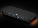 Aten Essential 2x4 USB 3.2 Gen 1 Sharing Switch, Sharing of four USB peripherals at blazing-fast 5 Gbps between two PCs / pushbutton or Remote