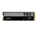 Lexar LNM790X512G-RNNNG Internal SSD 512GB M.2 2280 PCIe Gen 4x4 NVMe SSD up to 7200MB/s read, 4400MB/s write TLC- 5 year limited warranty