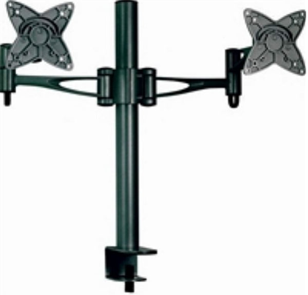 Astrotek Dual Monitor Arm Desk Mount Height Adjustable Stand for 2x LCD Display 23.8' 24' 27' 31.5' 32' 8kg 30� Tilt 180� Swivel 360� Pivot VESA