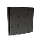 Brateck LCD Ultra-Slim Wall Mount Bracket VESA 50/75/100/200mm 23'-42'  up to 30Kg, Fine Texture Black, 265x220mm  (LS)