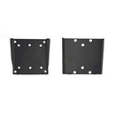Brateck 2 Piece LCD Wall Mount VESA  50mm/75mm/100mm 13' -27'up to 30 Kg, Fine Texture Black, 15x140x120mm