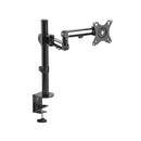 Brateck Articulating Aluminum Single Monitor Arm Fit Most 17'-32' Montior Up to 8kg per screen VESA 75x75/100x100 (LS)