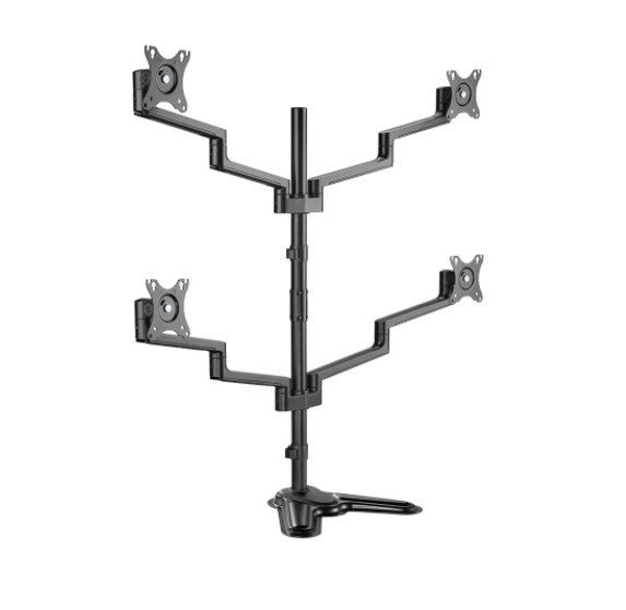 Brateck LDT72-T048 PREMIUM ALUMINUM ARTICULATING MONITOR STAND, from 17'-32', weight capacity 6kg, 180� Rotation (LS)