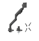 Brateck LDT87-C012-B TITAN HEAVY-DUTY GAS SPRING MONITOR ARM BLACK, Fit Screen Size: 24'-57' Up to 27 KG (LS)