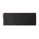 Brateck LARGE RGB GAMING MOUSE PAD,  800x300x4mm, reduces resistance and ensure easy mouse movements (LS)