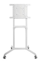 Brateck Rotating Mobile Stand for Interactive Display Fit 37'-70'  Up to 70kg- VESA: 200x200,400x200,300x300,600x200,350x350,400x400,600x400 White（LS)