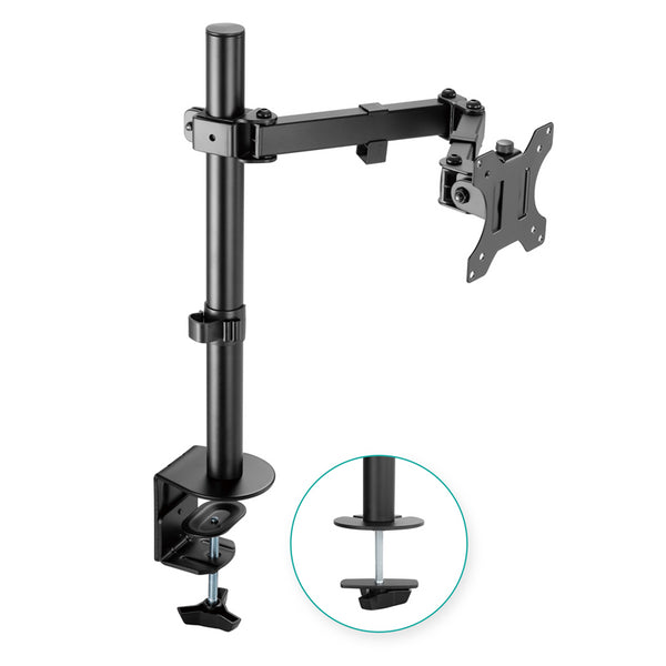 mbeat� activiva ErgoLife Single Monitor Screen Double Joint Monitor Arm Fit Screen Screen:13''- 32'' Detachable VESA Net Weight3kg