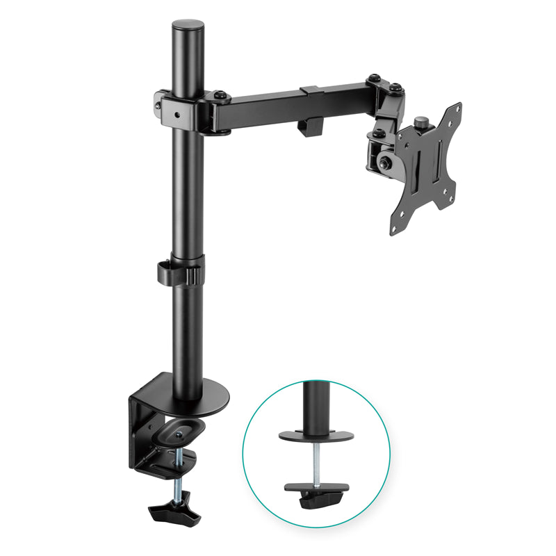 mbeat� activiva ErgoLife Single Monitor Screen Double Joint Monitor Arm Fit Screen Screen:13''- 32'' Detachable VESA Net Weight3kg