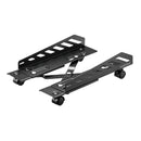 mbeat® activiva Heavy-Duty PC Mobile Floor Stand with Casters Black Adjustable Width and Length 16cm to 30cm Support Device Weight 25kg (LS)