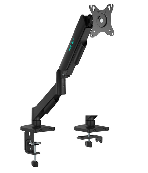 mbeat� Activiva Ergolife Single-Screen Gas Spring Monitor Arm allows you to smoothly adjust the height angle and tilt of your screen with minimal