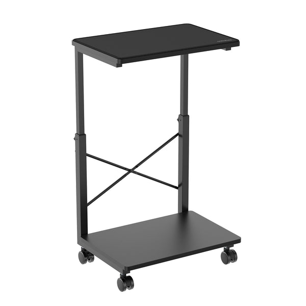 mbeat� activiva Height Adjustable PC & Printer Storage Stand Black Adjustable Shelf Height: 55/60/65/79/75/80/85cm Package Weight: 8.10kg