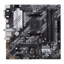 ASUS AMD B550M PRIME B550M-A WIFI II (Ryzen AM4) Micro-ATX Motherboard, Dual M.2, PCIe 4.0, Wi-Fi 6, 1 Gb Ethernet, HDMI, DVI-D, D-Sub, SATA 6G