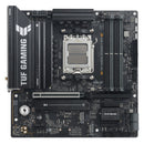 ASUS AMD B650EM TUF GAMING B650EM-E WIFI (AM5) Micro-ATX Motherboard, DDR5(3x), 8+2+1 Power Stages, PCIe 5.0, 3x M.2, Front USB-C, 2.5Gb LAN, Wi-Fi 6E