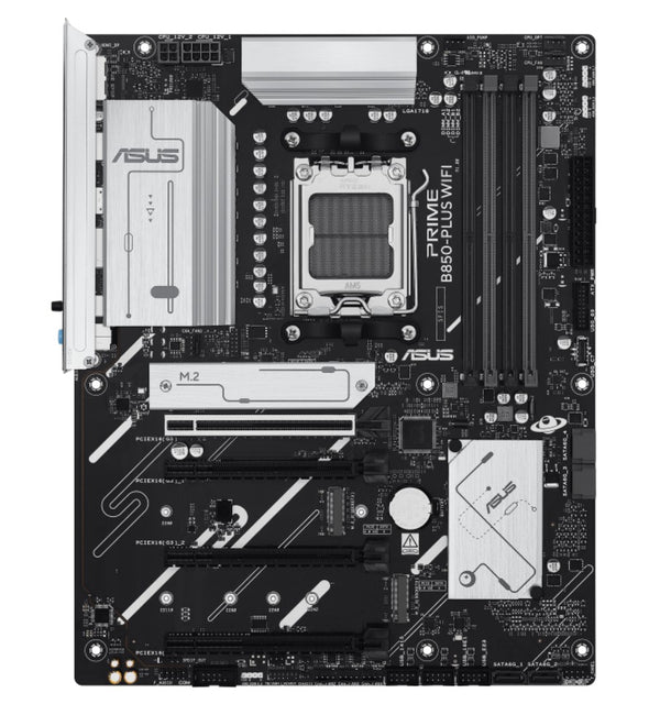 ASUS AMD B850 PRIME B850-PLUS WIFI-CSM (AM5) ATX Motherboard, DDR5, Max 256GB, 1 x PCIe 5.0 x16 slot, 4 x SATA