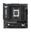 ASUS AMD TUF GAMING B850M-PLUS WIFI (AM5) Micro-ATX Motherboard, DDR5 192GB, 1x PCIe 5.0 x16 slot, 3 xM.2 slots, 4x SATA, Wi-Fi 6E, Realtek 2.5Gb