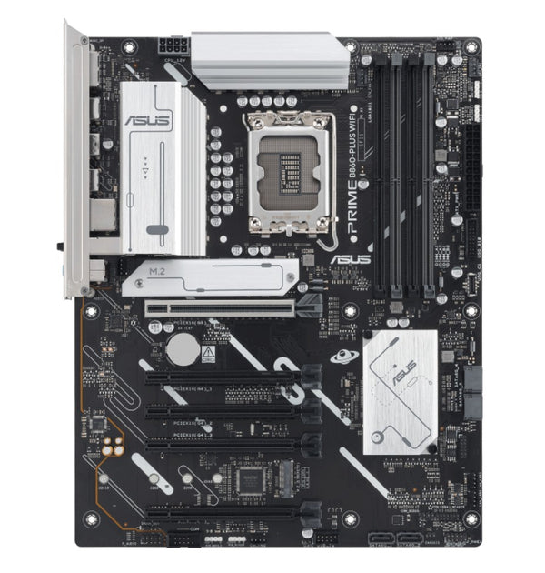 ASUS PRIME B860-PLUS WIFI-CSM ATX Motherboard, 2x M.2 slots, 4x SATA, WiFi 6E