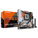 Gigabyte B850M FORCE WIFI6E, AMD AM5, 2 x DDR5 up to 128 GB, 1 x HDMI, 2 x PCI Express x16, 3 x M.2, 5x USB 3.2, 6x USB 2.0, 5GbE LAN