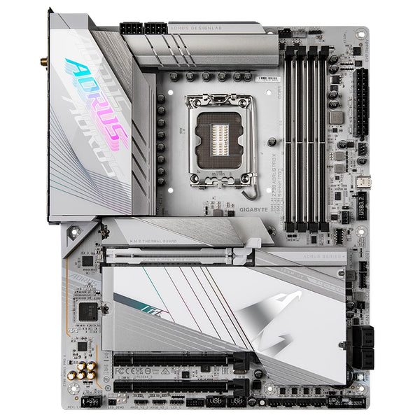 Gigabyte Z790 AORUS PRO X 1.2 Intel LGA 1700 ATX Motherboard, 4x DDR5 ~192GB, 1x PCI-E x16, 5x M.2, 4x SATA, 4x USB 3.2, 2x USB-C