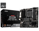 MSI B550M PRO-VDH WIFI Motherboard AMD Ryzen AM4, 4xDDR4, support up to 128GB, 1xPCIe 4.0/3.0 x16 slot, 4xSATA 6Gb, 7xUSB3.2, 6xUSB2.0, LAN, HDMI