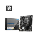 MSI PRO H610M-S WIFI DDR4 Intel LGA 1700 mATX Motherboard 2x DDR4~64GB,1x PCIe x16,1x PCIe x1,1x M.2,2x SATA 6G,8x USB2.0