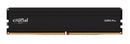 Crucial Pro 16GB (1x16GB) DDR5 UDIMM 6000MHz CL48 Black Heat Spreader Support Intel XMP AMD Ryzen Desktop PC Gaming Memory