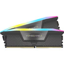 Corsair Vengeance RGB 64GB (2x32GB) DDR5 DRAM Up To 5600MT/s CL40 Memory Kit — GREY