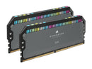 Corsair DOMINATOR® RGB DDR5 64GB (2 x 32GB) DDR5 5600 CL40-40-40-77 1.25V Intel XMP & AMD EXPO - GREY