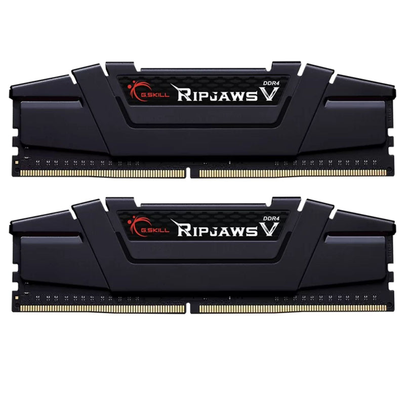 G.SKILL F4-3600C18D-16GVK 16GB (2 x 8GB)/ PC4-28800 / DDR4 3600 Mhz/ Timings 18-22-22-42/ Voltage 1.35V/ Ripjaws V