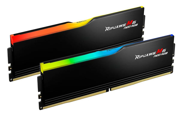 G.SKILL F5-6000J3648D16GX2-RM5NRK 32GB (2x16GB)/ DDR5 6000 MT/s/ Timings 36-48-48-96/ Voltage 1.25V/ Ripjaws M5 /AMD EXPO/Neo RGB