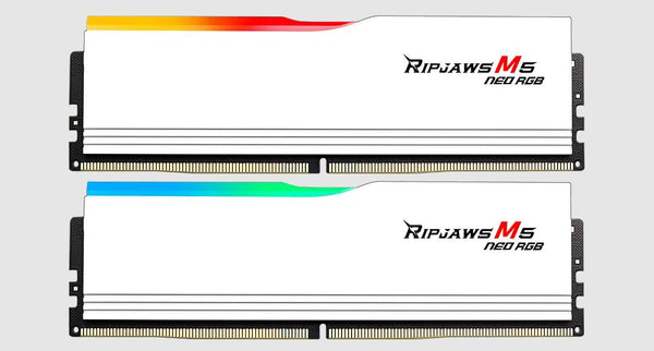 G.SKILL F5-6000J3648D16GX2-RM5NRW 32GB (2 x 16GB)/ DDR5 6000 MT/s/ Timings 36-48-48-96/ Voltage 1.25 V/ EXPO/ Ripjaws M5 Neo