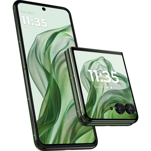 Motorola RAZR 50 Ultra 5G 512GB - Spring Green*AU STOCK*,6.9',Full HD+,12GB/512GB,50MP/32MP,Dual SIM,Next Gen AI ,,4000mAh,2 Years Warranty